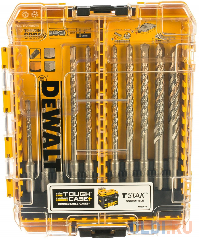 

Набор буров SDS-plus EXTREME 5-12мм10шт DT70753-QZ DeWalt