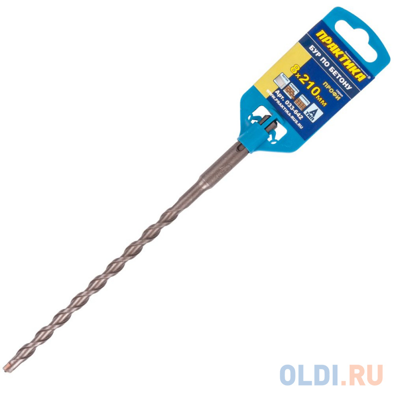 

Бур Практика SDS-Plus 80x210мм по бетону 033-642