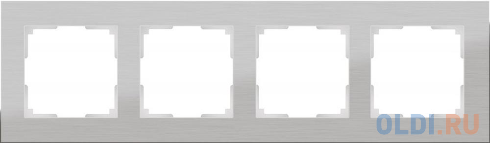 

Рамка Aluminium на 4 поста алюминий WL11-Frame-04 4690389073663