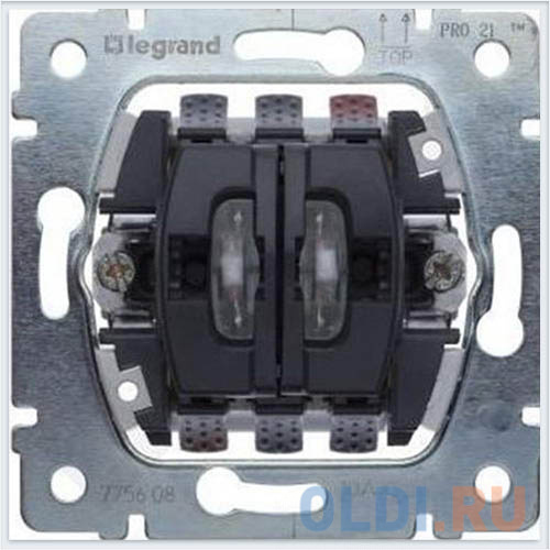 

Переключатель Legrand Galea Life на 2 направления с подсветкой 775608