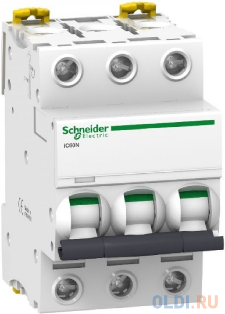 

Автоматический выключатель Schneider Electric iC60N 3П 16A D A9F75316