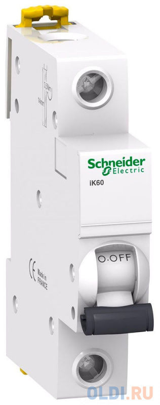 

Автоматический выключатель Schneider Electric iK60 1П 25A C A9K24125