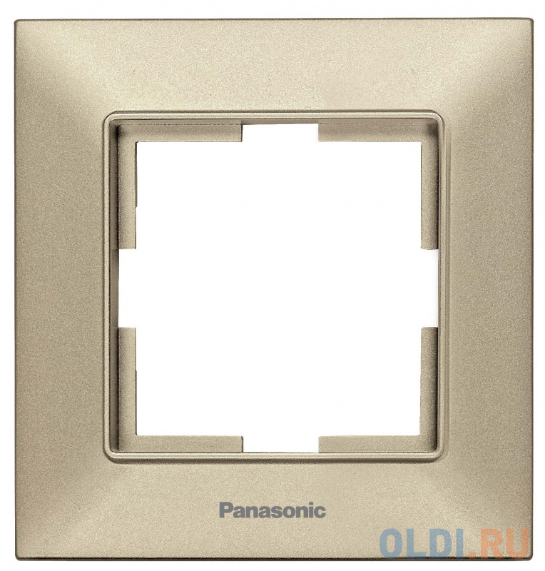 

Рамка Panasonic Arkedia Slim WNTF08012BR-RU декоративная 1x пластик бронза (упак.:1шт)