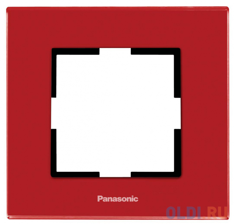 

Рамка Panasonic Karre Plus WKTF08013GC-RU декоративная 1x стекло бордовый (упак.:1шт)