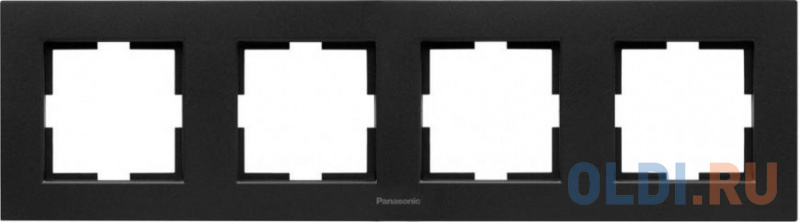 

Рамка Panasonic WKTF08043CB-RU, Черный кварц