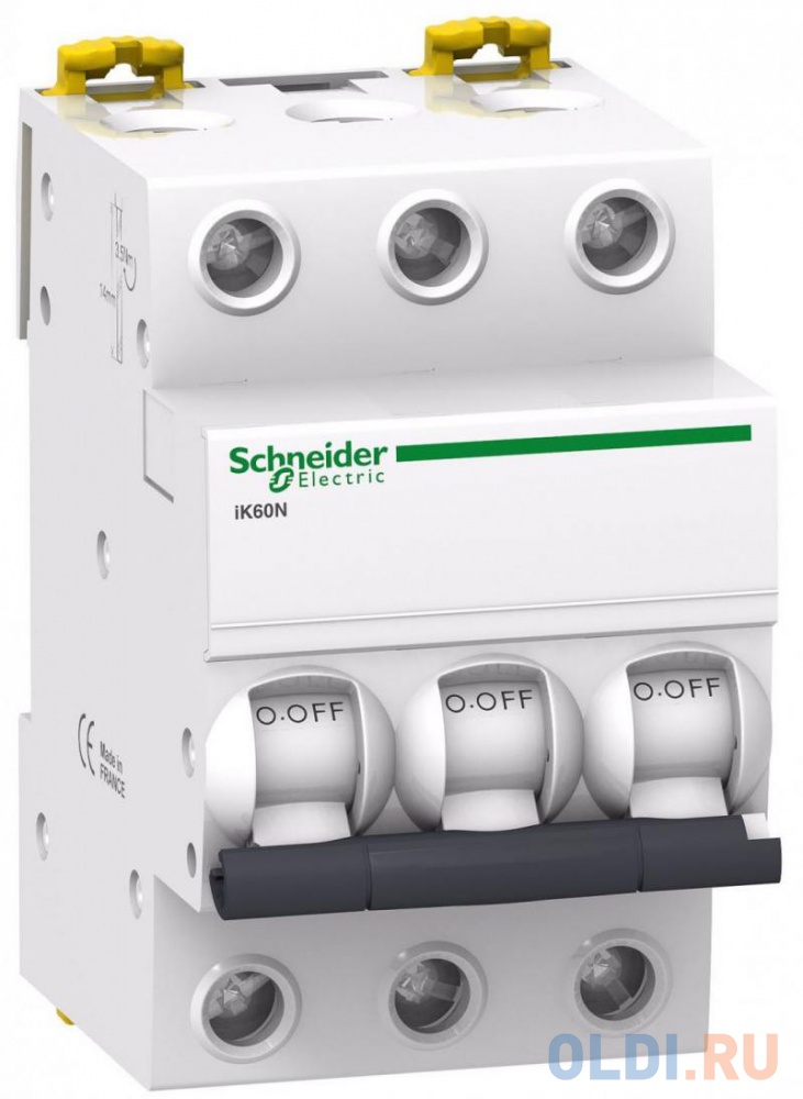  выключатель Schneider Electric iC60N 3П 32A B A9F78332 .