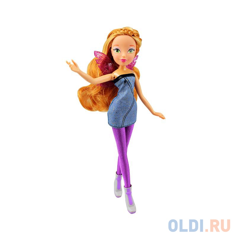 Кукла winx club баттерфликс 2 двойные крылья flora