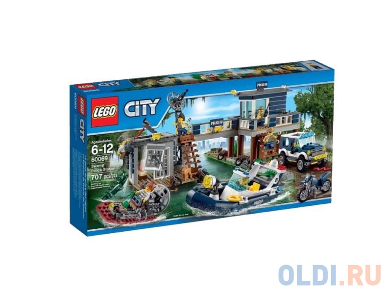 Lego city конструктор выездной отряд полиции