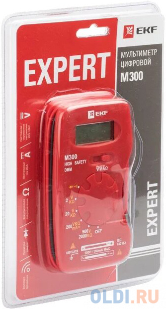 EKF In-180701-pm300 Мультиметр цифровой M300 EKF Expert фото