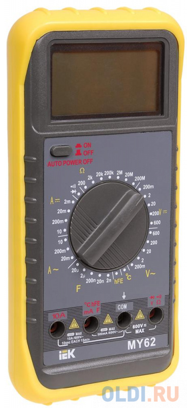 

Мультиметр IEK Professional MY62 цифровой