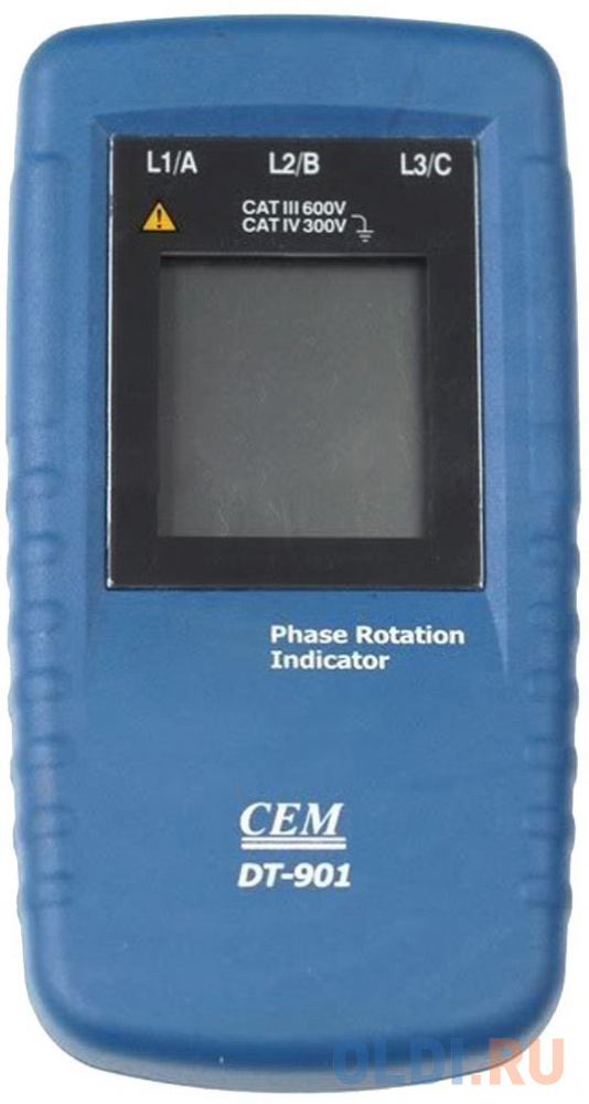 

Индикатор порядка чередования фаз CEM DT-901 40В – 690В 1мА
