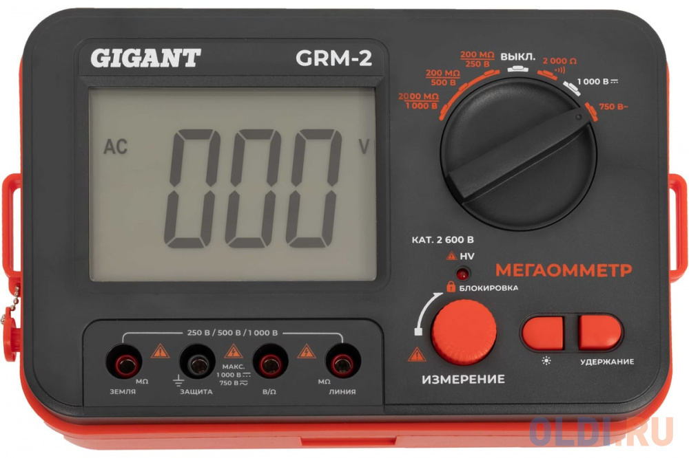 

Gigant Мегаомметр GRM-2