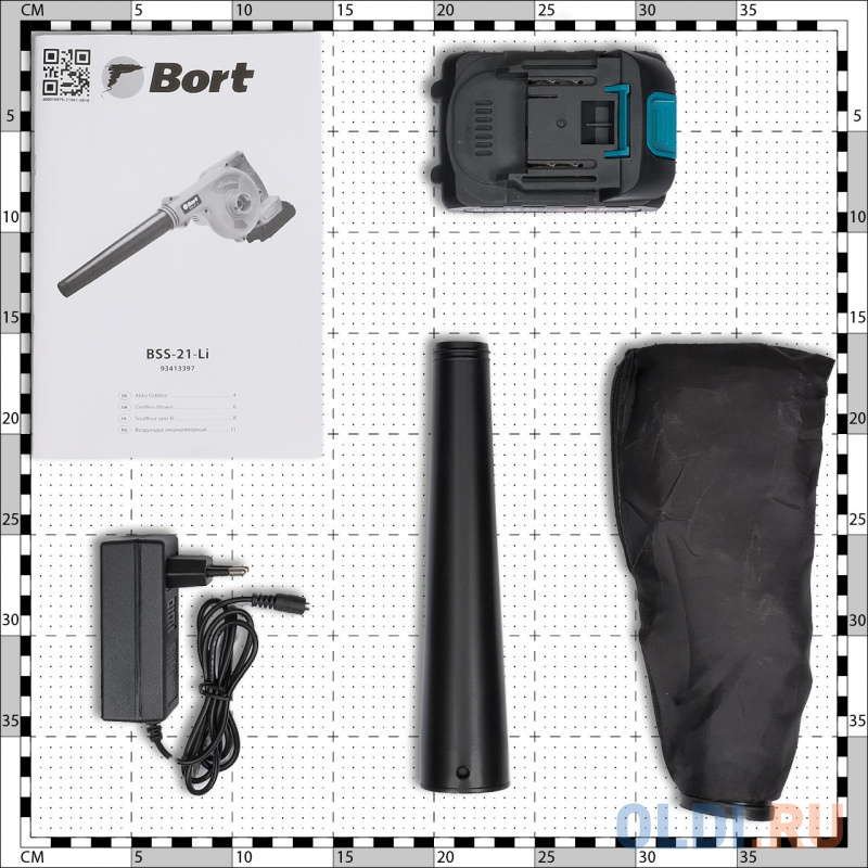 Воздуходувка Bort BSS-21-LI фото