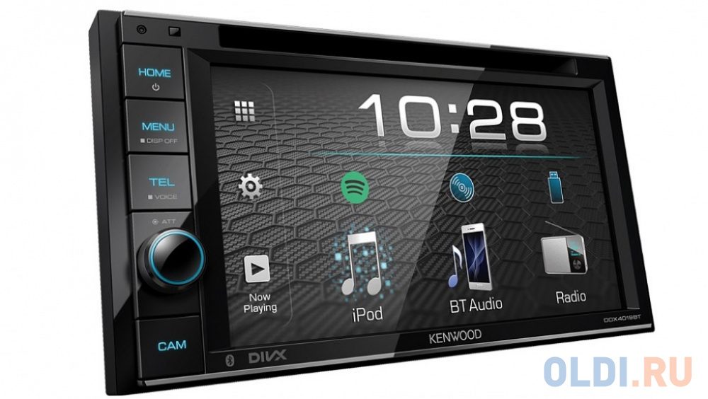 

Автомагнитола CD DVD Kenwood DDX4019BTR 2DIN 4x50Вт