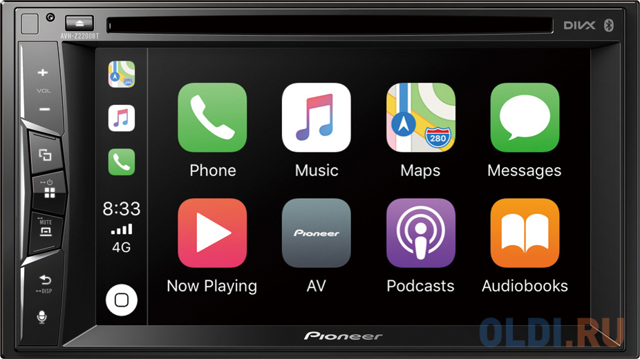 

Автомагнитола CD DVD Pioneer AVH-Z2200BT 2DIN 4x50Вт