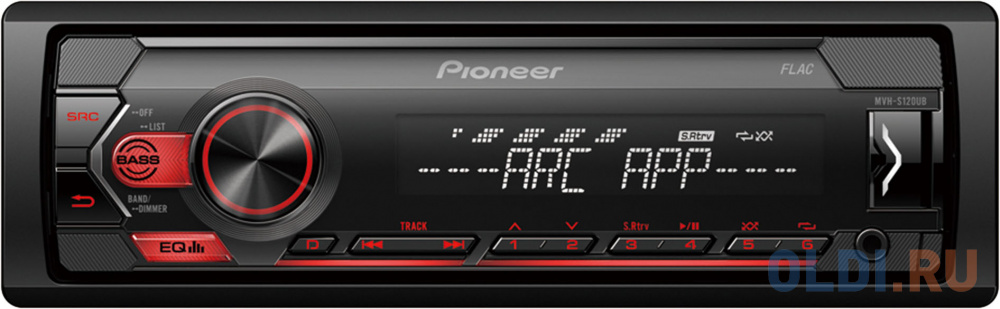 

Автомагнитола Pioneer MVH-S120UB 1DIN 4x50Вт