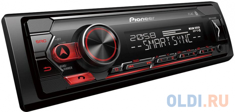 

Автомагнитола Pioneer MVH-S420BT 1DIN 4x50Вт