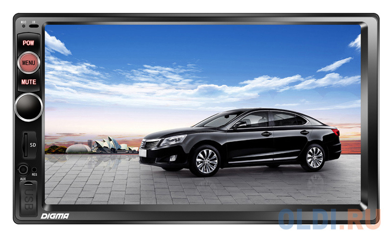 

Автомагнитола Digma DCR-570 2DIN 4x50Вт