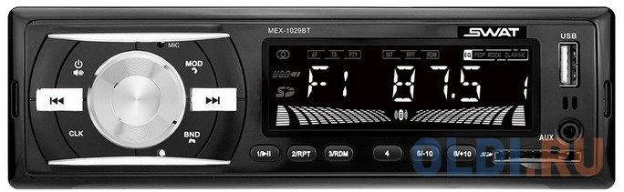 

Автомагнитола Swat MEX-1029BT 1DIN 4x50Вт