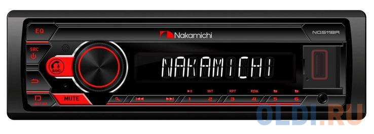 

Автомагнитола Nakamichi NQ511BR 1DIN 4x50Вт