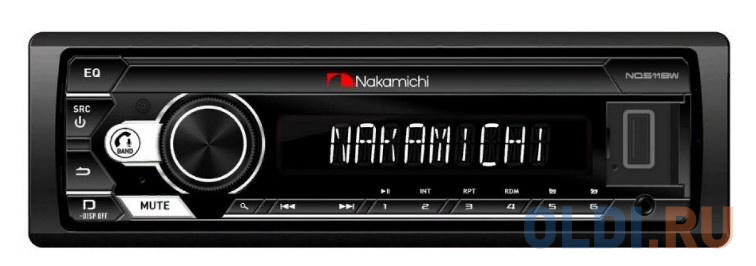 

Автомагнитола Nakamichi NQ511BW 1DIN 4x50Вт