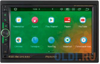 

Автомагнитола Prology MPC-75 2DIN 4x55Вт ПО:Navitel, Чёрный