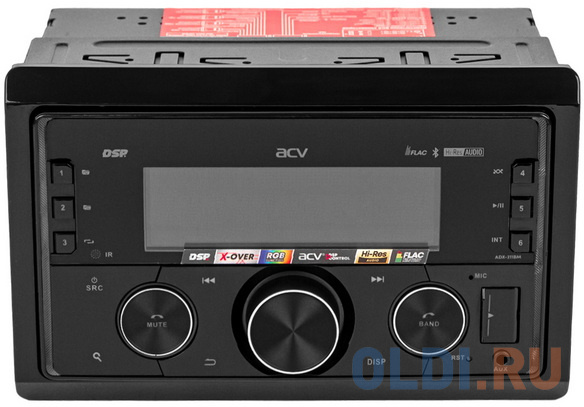 Автомагнитола ACV ADX-211BM 2DIN 4x50Вт фото