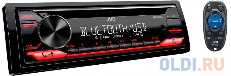  CD JVC KD-T712BT 1DIN 4x50