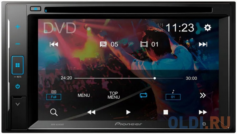Автомагнитола CD DVD Pioneer AVH-A245BT 2DIN 4x50Вт фото