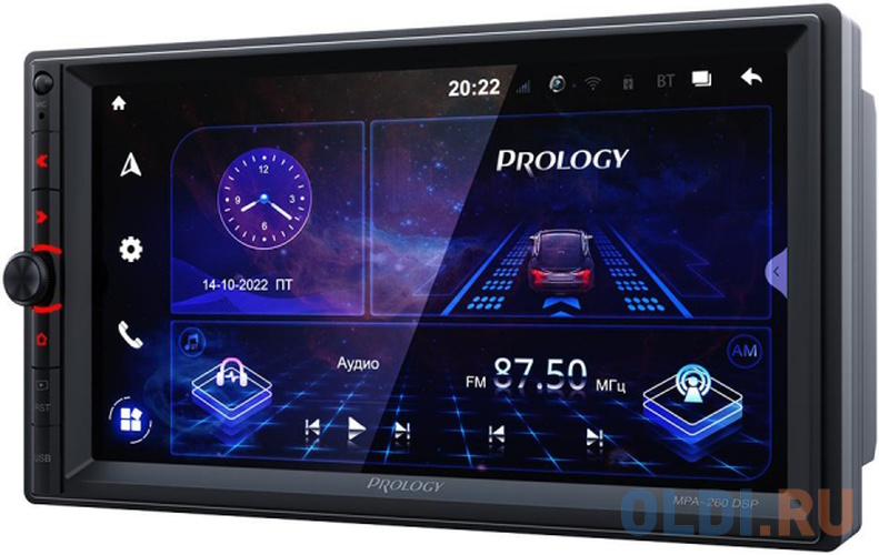 Автомагнитола Prology MPA-260 DSP 2DIN 4x60Вт