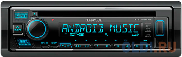 

Автомагнитола CD Kenwood KDC-154UM 1DIN 4x50Вт