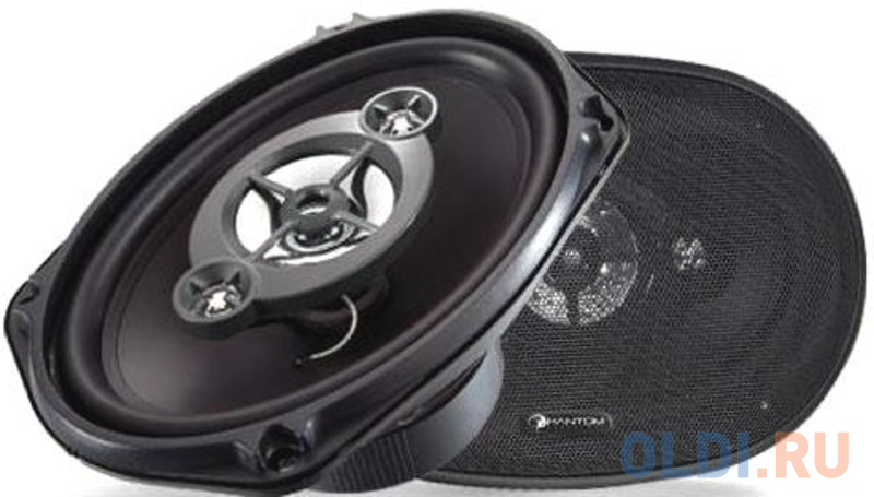 

Автоакустика Phantom PS-694 коаксиальная 4-полосная 15x23см 80Вт-200Вт