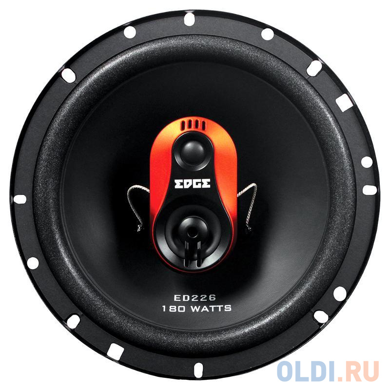 Колонки автомобильные Edge ED226-E8 4Ом 16см (6дюйм) (ком.:2кол.) коаксиальные заглушка для sl linia32 fantom edge глухая arlight пластик