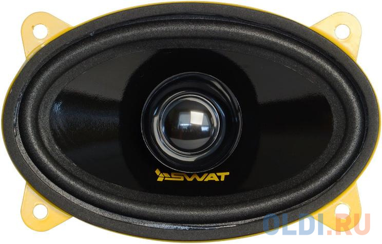 

Колонки автомобильные Swat SP-H46 (без решетки) 220Вт 88дБ 4Ом 10x15см (4x6дюйм) (ком.:2кол.) широкополосные однополосные