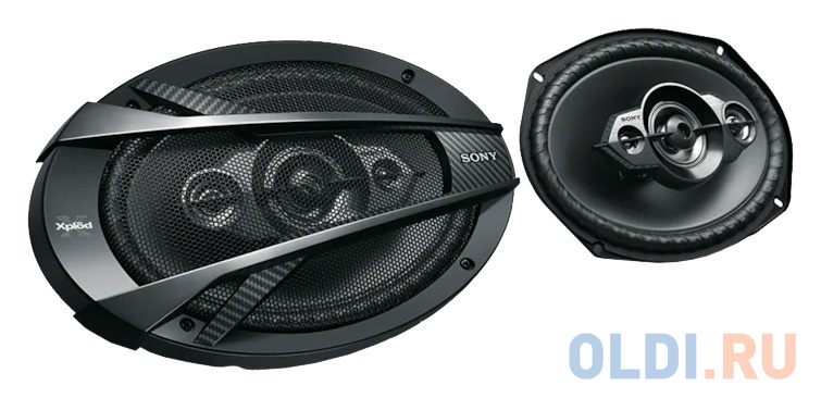 Колонки автомобильные Sony XS-XB6941 650Вт 89дБ 4Ом 16x23см (6x9дюйм) (ком.:2кол.) коаксиальные четырехполосные