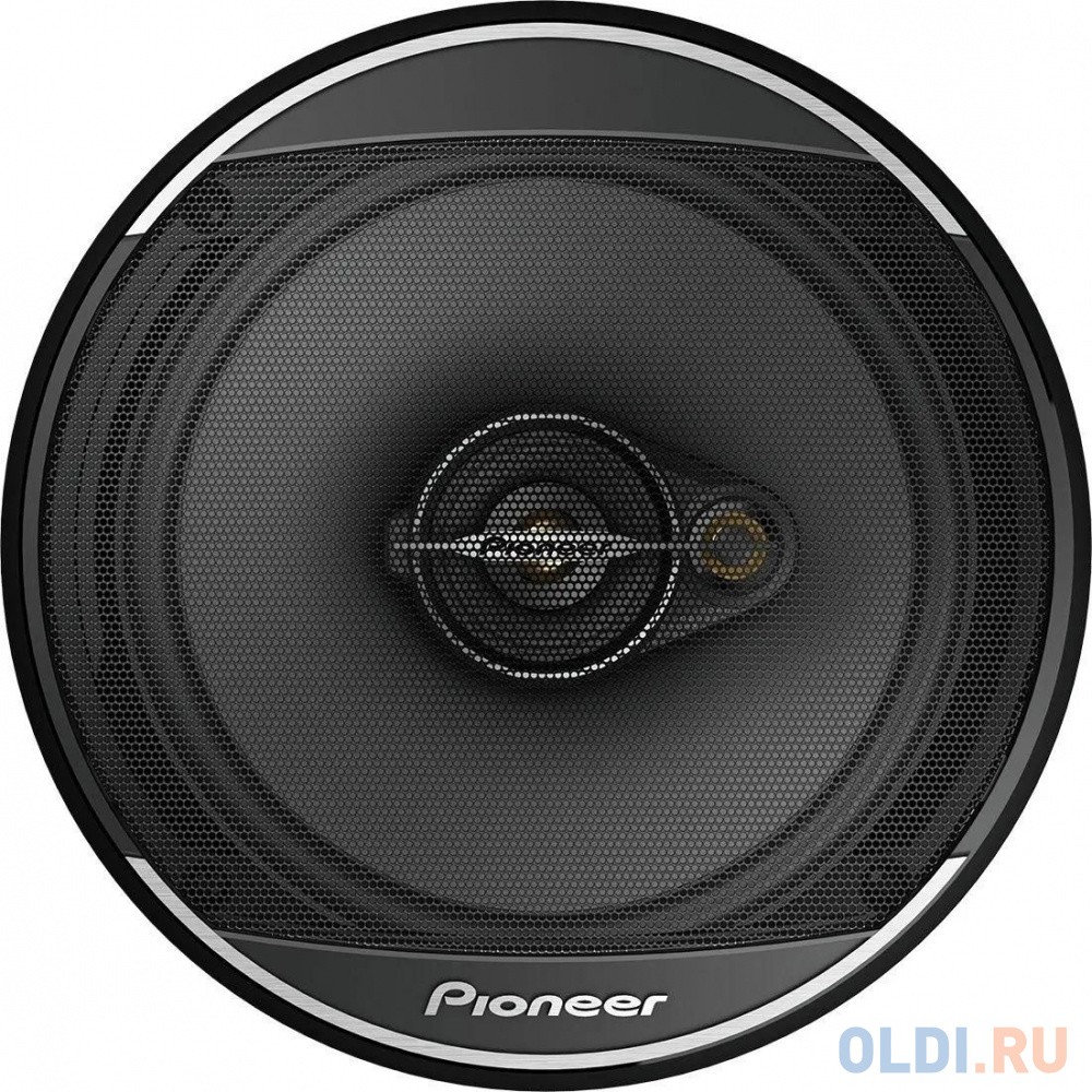 Колонки автомобильные Pioneer TS-A1678S 320Вт 91дБ 4Ом 16.5см (6 1/2дюйм) (ком.:2кол.) коаксиальные трехполосные