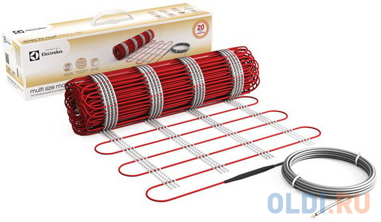 Теплый пол ELECTROLUX EEM 2-150-5  основа кабеля суперпрочная арамидная нить kevlar от OLDI