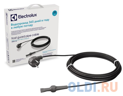 Кабель нагревательный Electrolux EFGPC 2-18-4 (комплект) нагревательный кабель деви flex 18t 230 вт 230 в 12 8 м