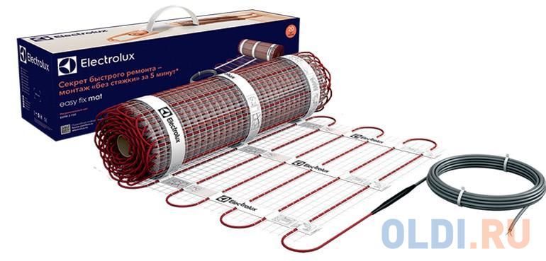 Мат ELECTROLUX EPM 2-150-2 (комплект теплого пола) кабель нагревательный electrolux efgpc 2 18 6 комплект