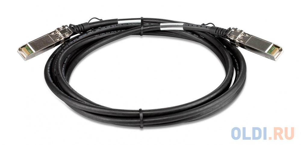 D-LINK DEM-CB300S Стековый кабель 10-GbE SFP+ 3м - фото 1