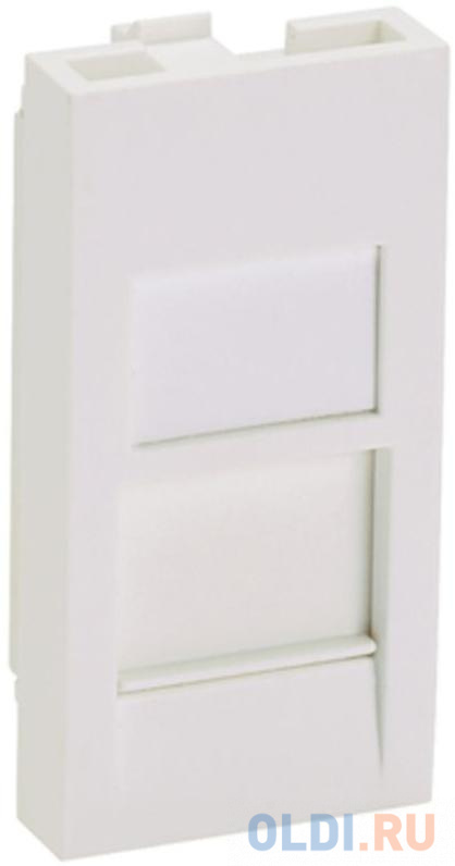 Вставка Panduit CFA1FSAW-X прямая со шторкой 22.5x45 1xMini-Com ПВХ белый (упак.:10шт) муфта panduit nwslc 2y для маркировки упак 100шт белый
