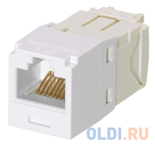 Модуль Panduit CJ688TGWH информ. Mini-ComRJ45 кат.6 UTP бел - фото 1