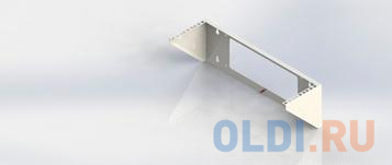 

Кронштейн телекоммуникационный C3 Solutions BRACKET-V 3 G NT214647 настен. 3U 19" нагр.:45кг серый