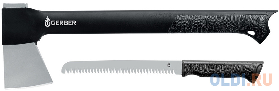 

Набор инструментов Gerber Gator Axe Combo II (1014061) черный компл.:топор/пила