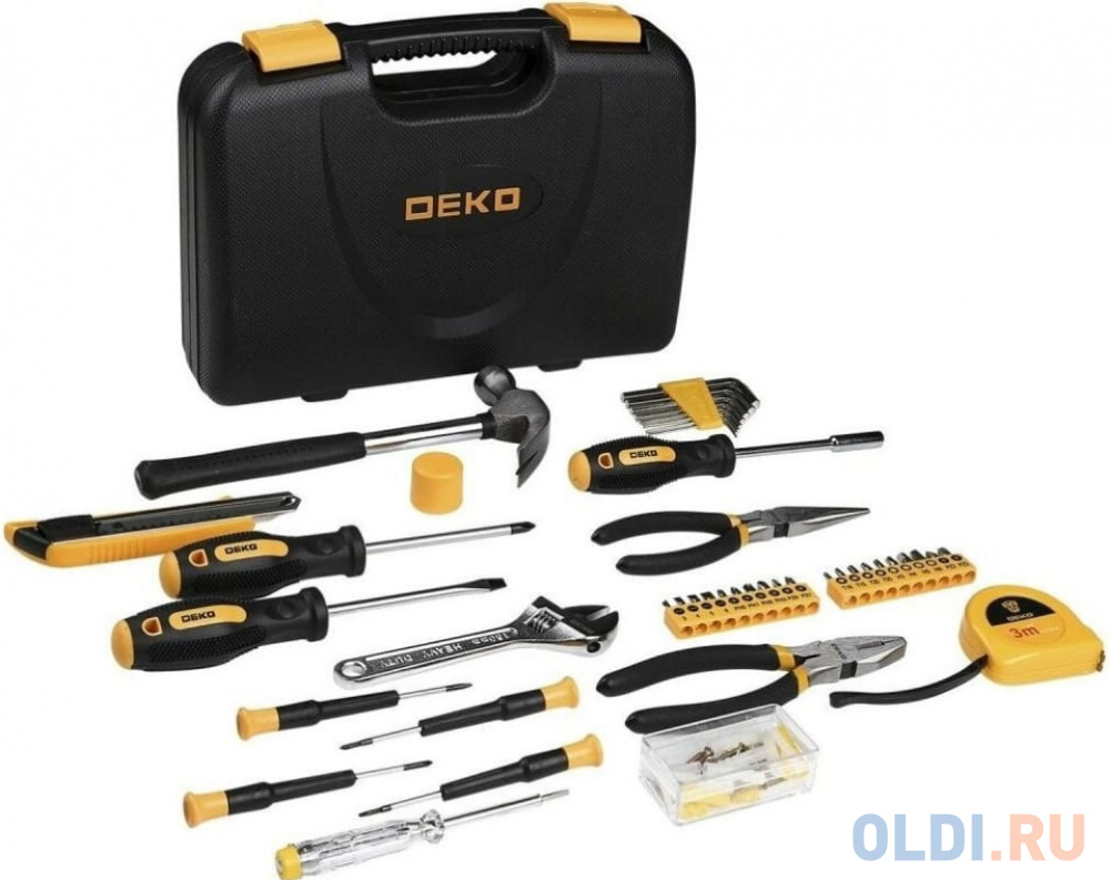 Набор инструментов Deko TZ100 100 предметов (жесткий кейс) 065-0221 - фото 5