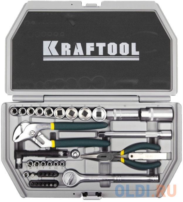 Набор слесарных инструментов Kraftool Industrie 38шт 27970-H38