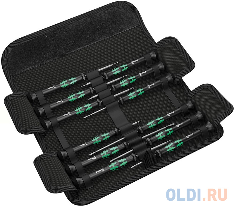 

Набор отверток WERA WE-073675 для электронщиков 12 предметов Kraftform Micro-Set/12 SB 1