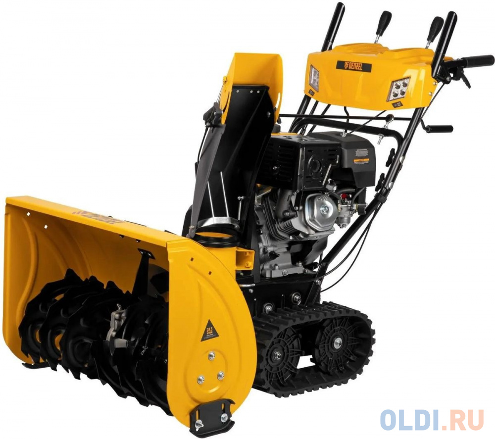

Бензиновая снегоуборочная машина Denzel SBL 711DT PRO, 420cc, гусеницы, эл.старт, блок. дифф.