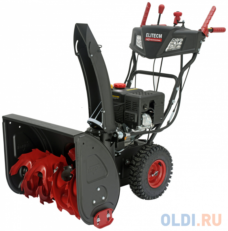 

Снегоуборщик бензин. Elitech ST 0762LE 7л.с.
