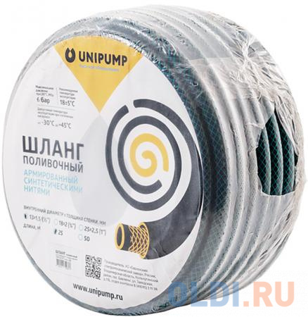 

Шланг UNIPUMP 22964 поливочный армир. ф25вн*25 (бухта 25м) 1"